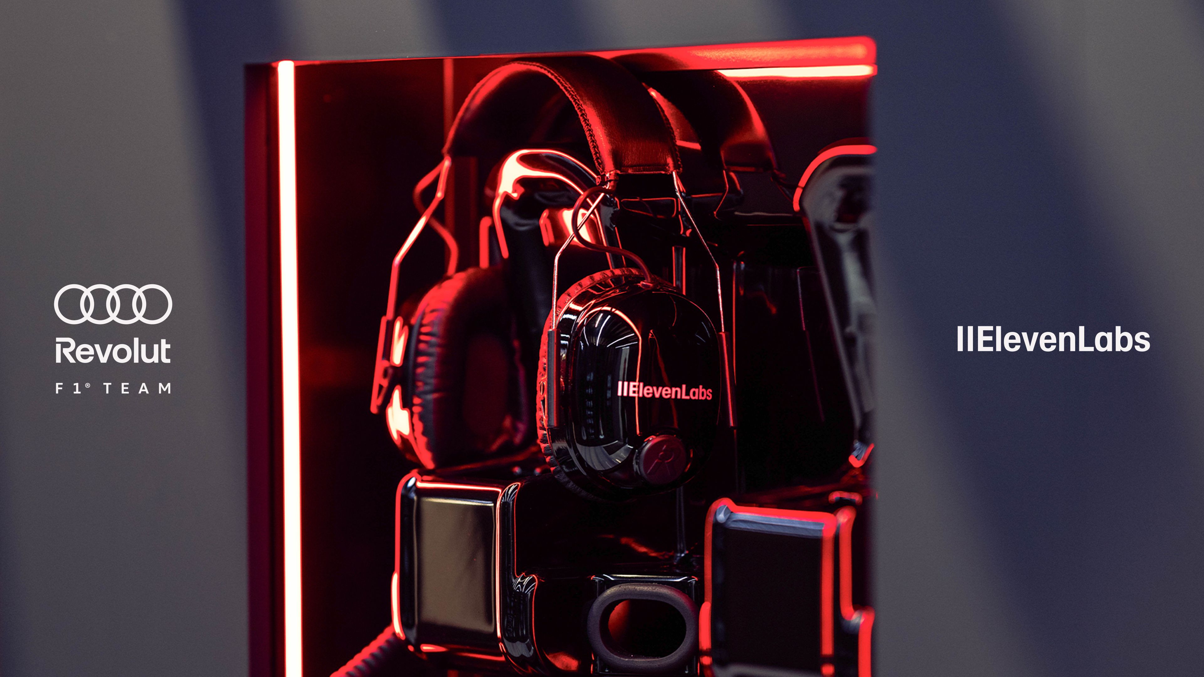 Audi Revolut F1 Team anuncia parceiros Aleph e ElevenLabs
