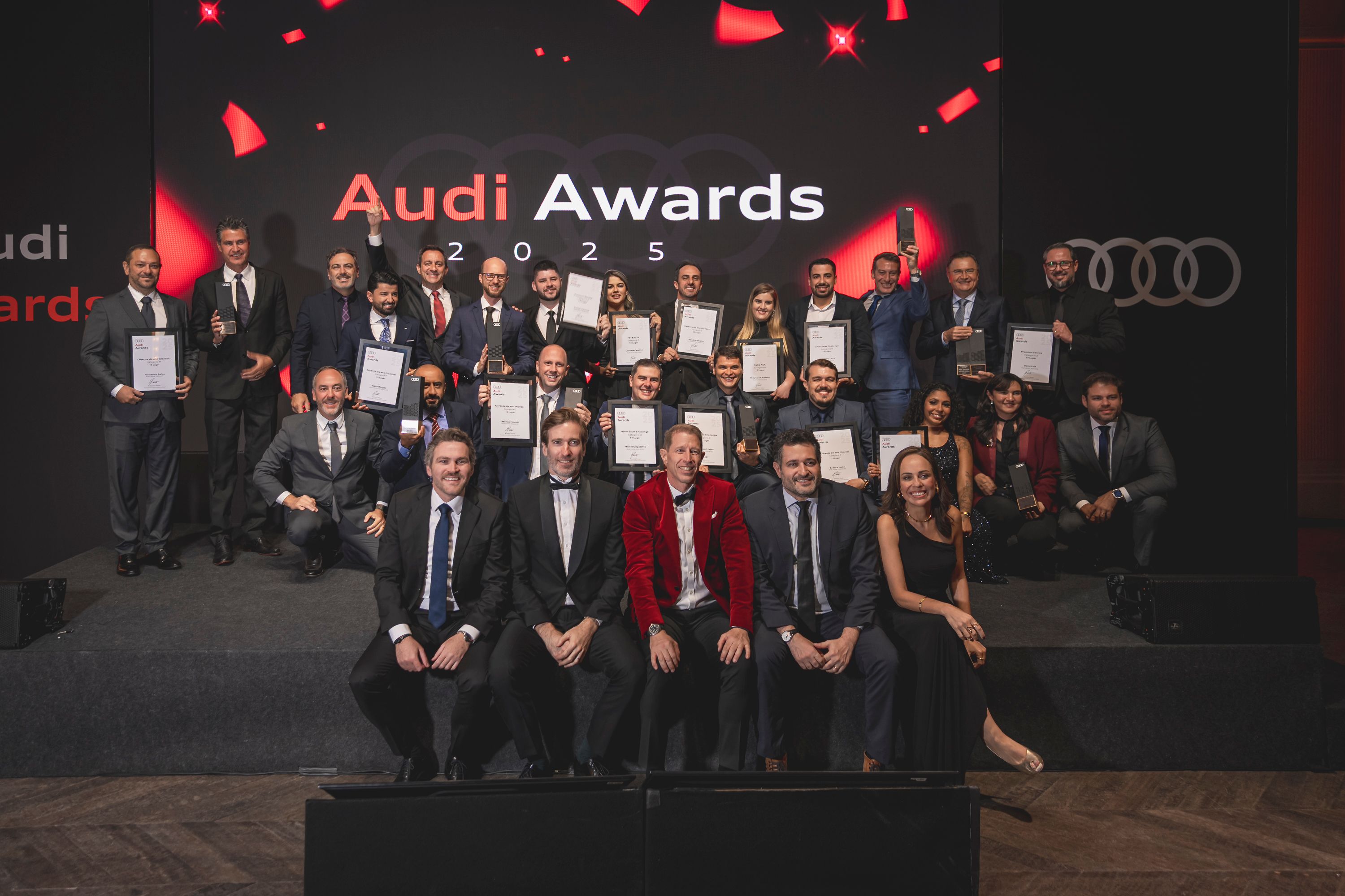 Audi Awards 2025 premia destaques da rede