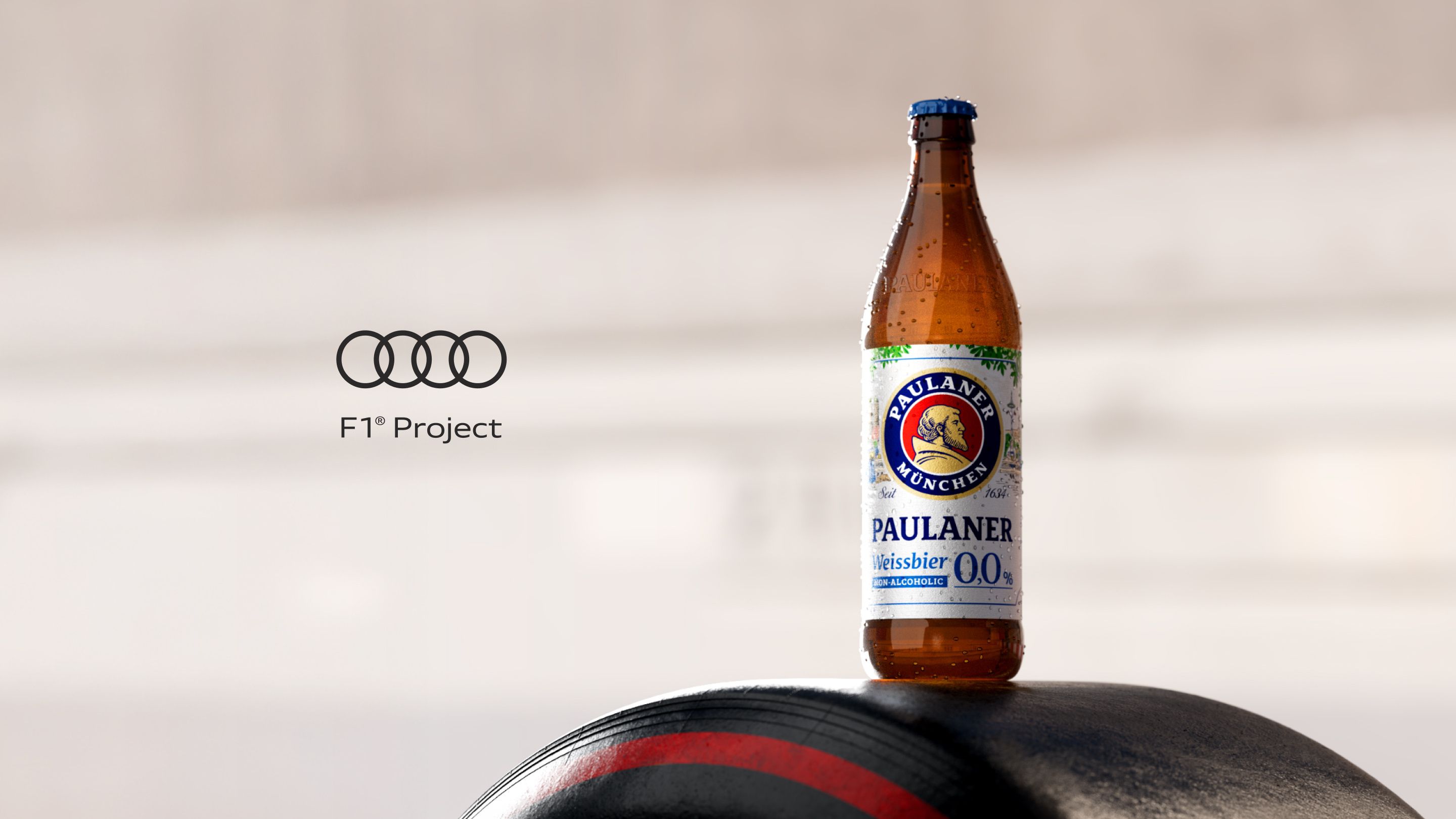 Audi anuncia Paulaner como sua fornecedora oficial na F1