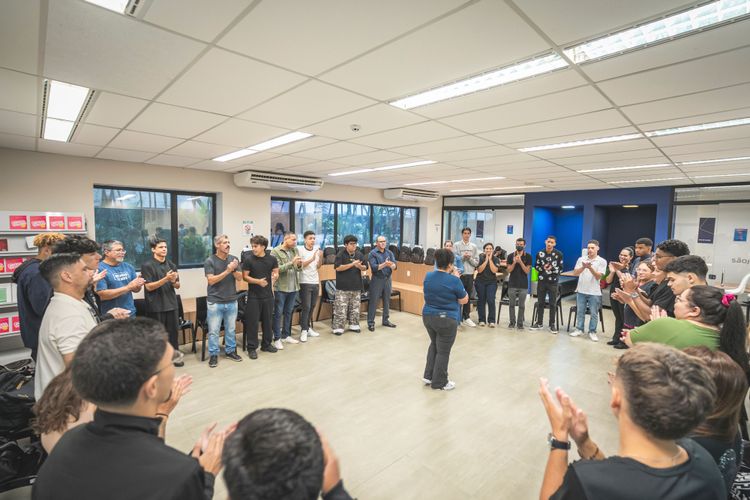 Aula inaugural do Projeto Pescar ocorreu nesta terça-feira (03.02).JPG